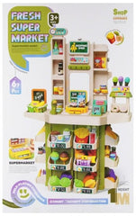 Fresh Super Market With 67 Pcs Accessories L666 - 85A - Colorland Toys