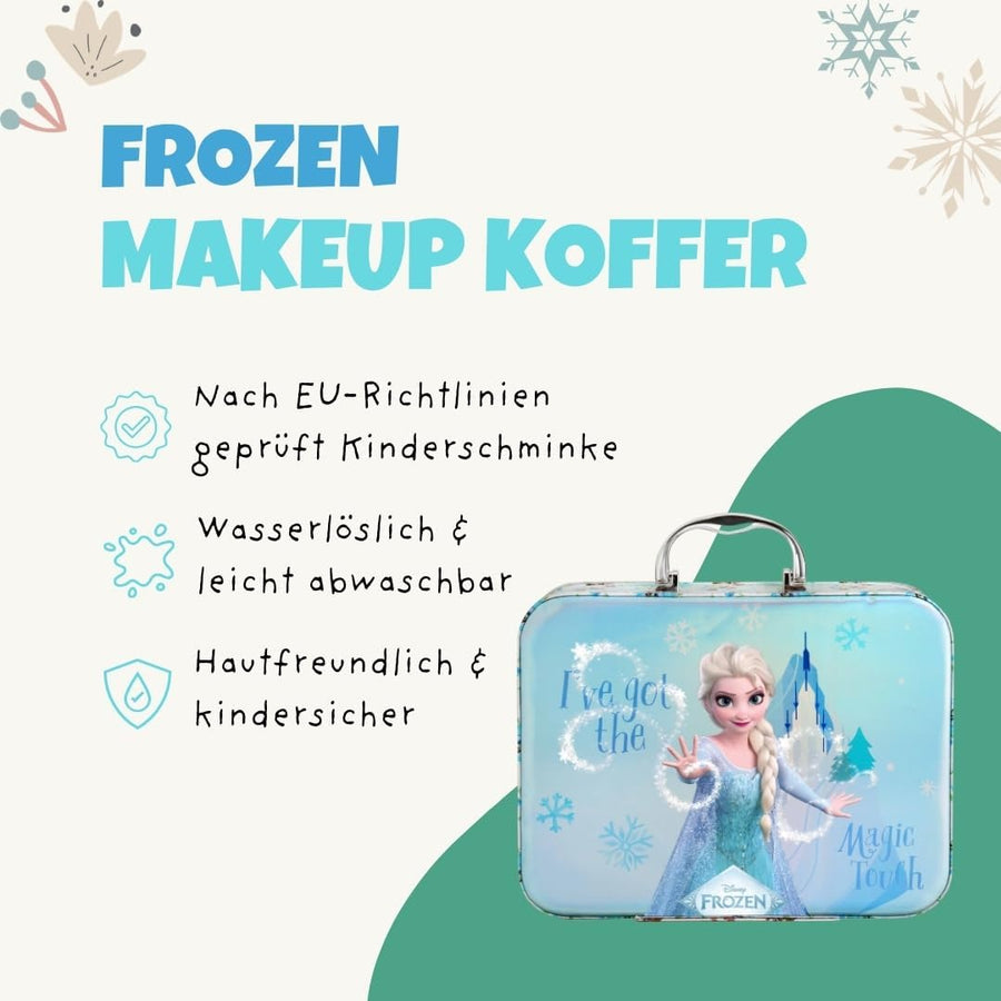 Frozen Makeup Case for Kids – 30 Piece Beauty Set with Elsa & Anna — image 4