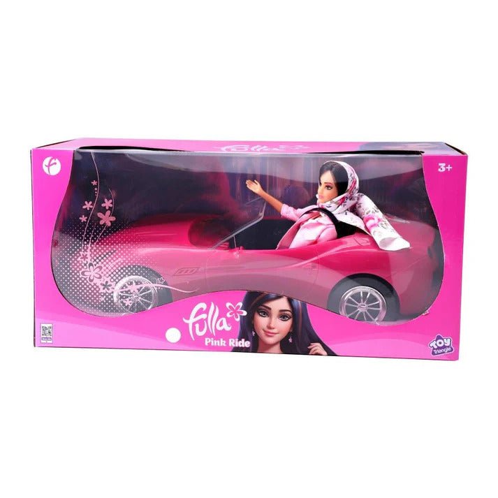 Fulla Doll With Car Set FUL - 698089 - Colorland Toys