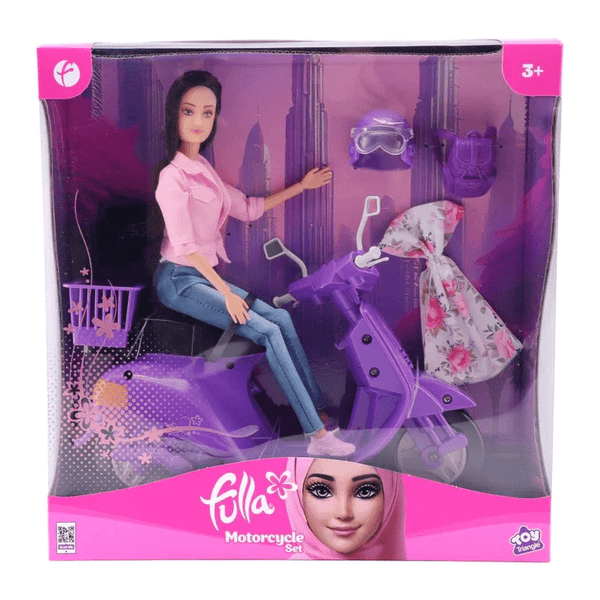 Fulla Doll With Motorcycle Set FUL-698087