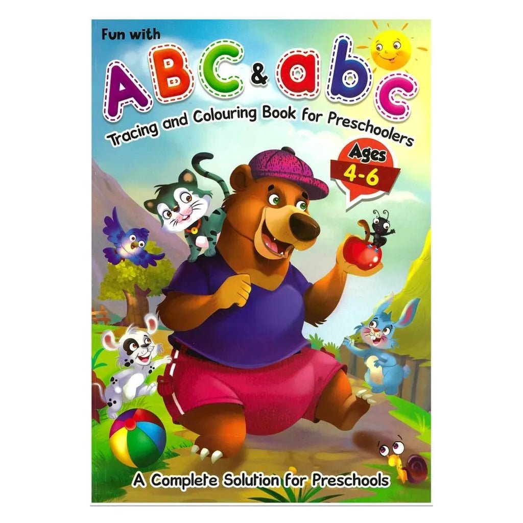 Fun with ABC & abc Tracing & Colouring Book 31919 — image 1