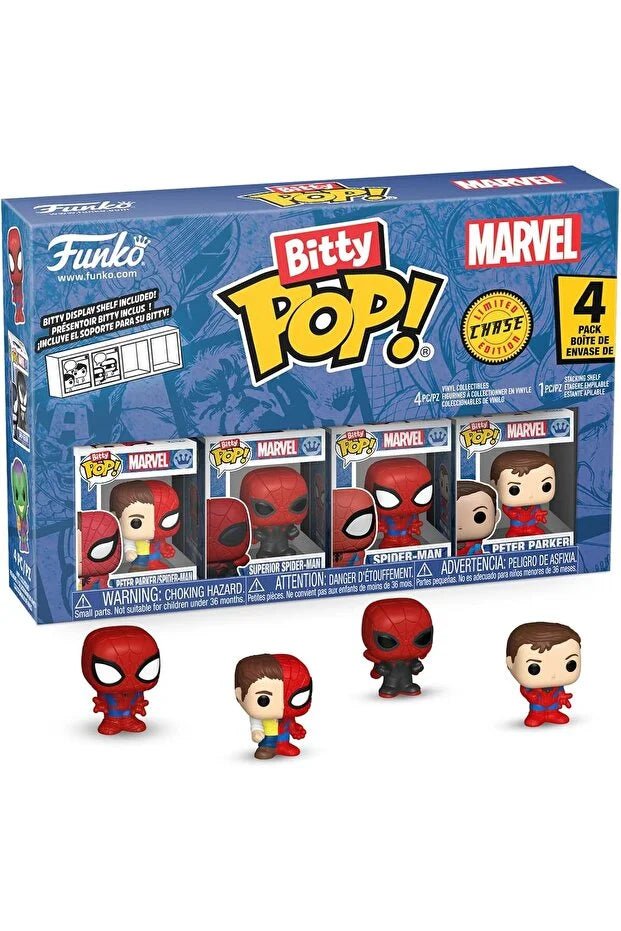 Funko Bitty Pop! Marvel: Spider-Man - Parker Split 4-Pack FU85704 — image 2