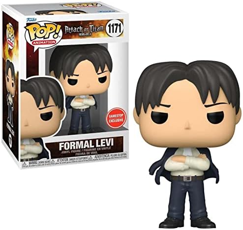 Funko Pop Animation: Attack on Titan Formal Levi Exc Vinyl Figure — image 4