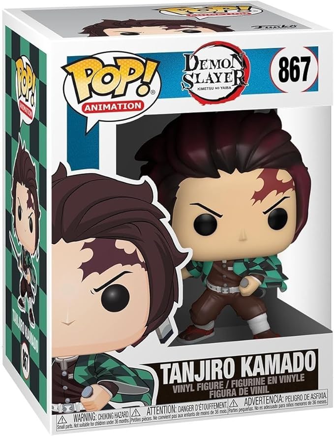 Funko Pop! Animation: Demon Slayer - Tanjiro Kamado FU49010 - Colorland Toys