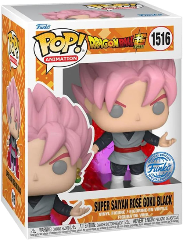 Funko Pop Animation Dragon Ball Super Goku Rose Black Exclusive FU76944