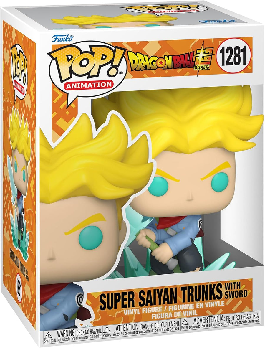 Funko Pop! Animation: Super Saiyan Trunks With Sword Figure