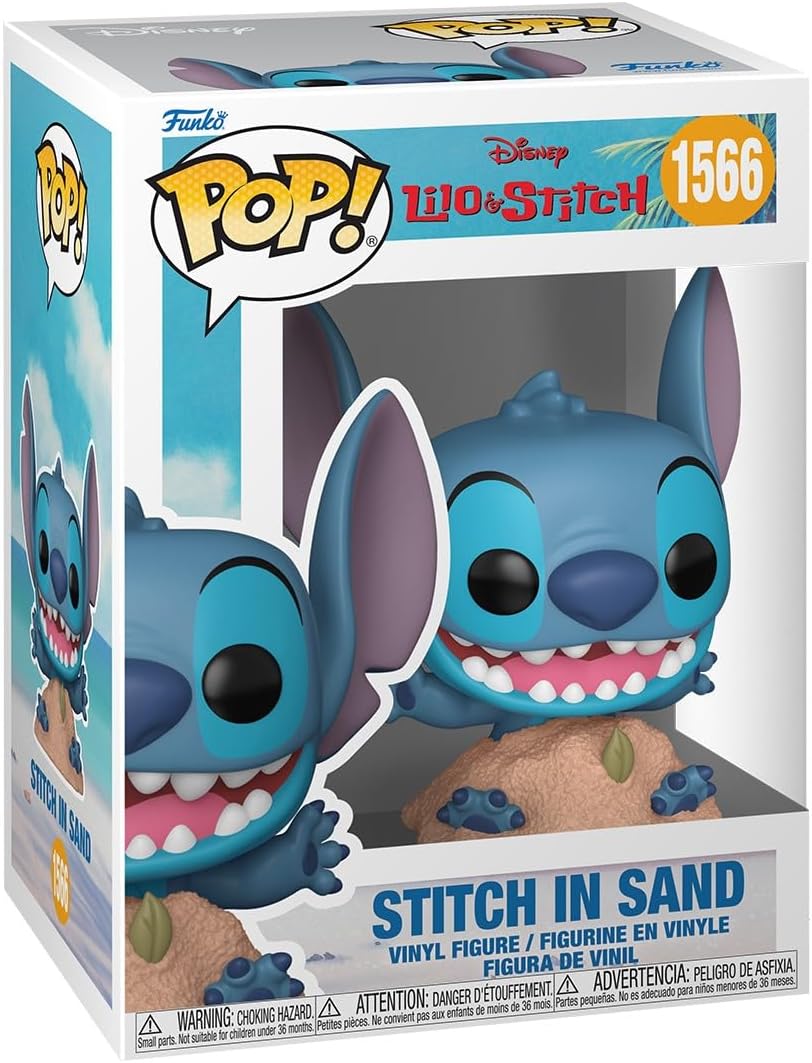 Funko Pop! Disney: Lilo and Stitch - Stitch In Sand FU86276 - Colorland Toys