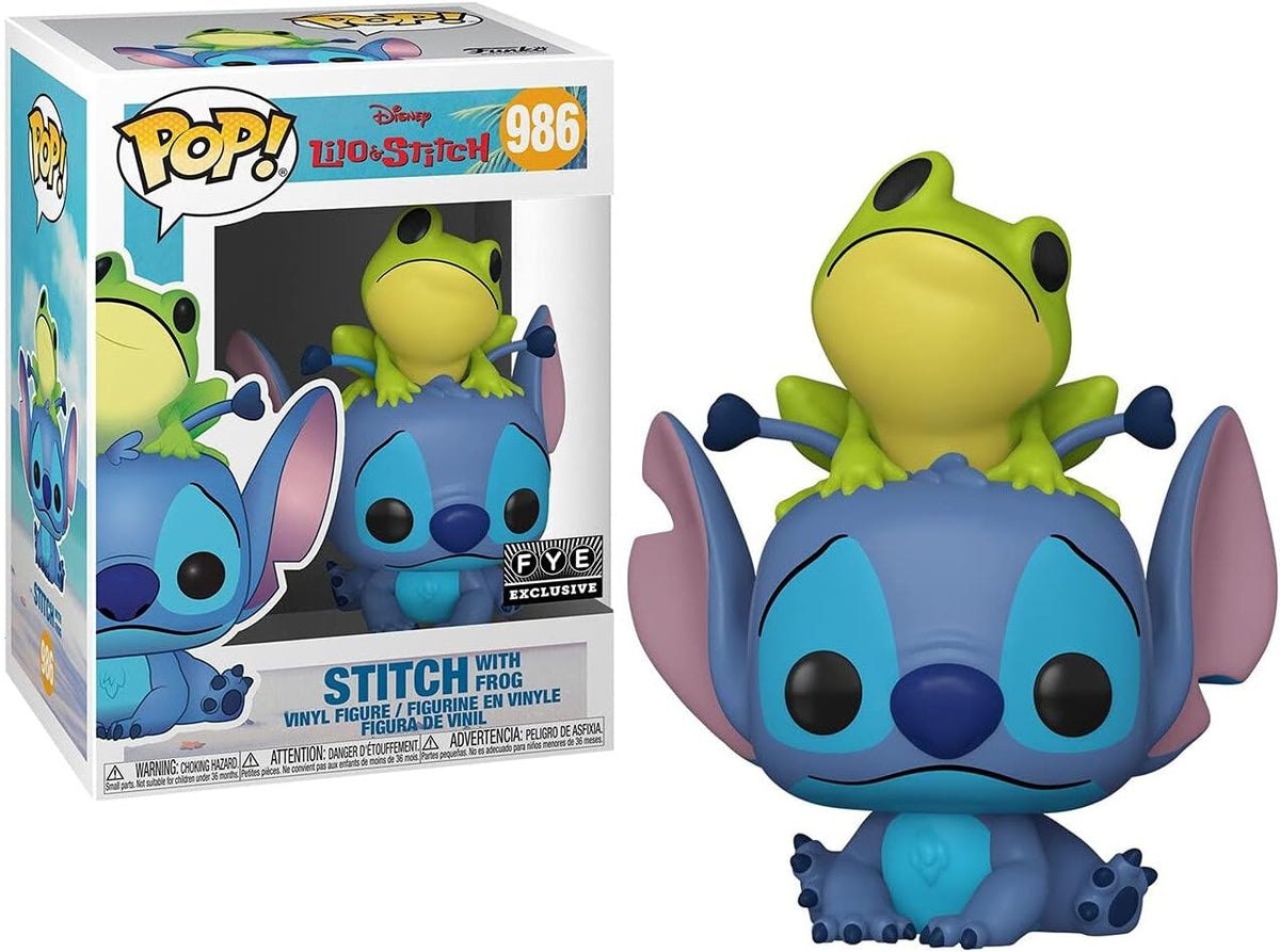 Funko Pop! Disney: Lilo & Stitch - Stitch with Frog FU51795 - Colorland Toys