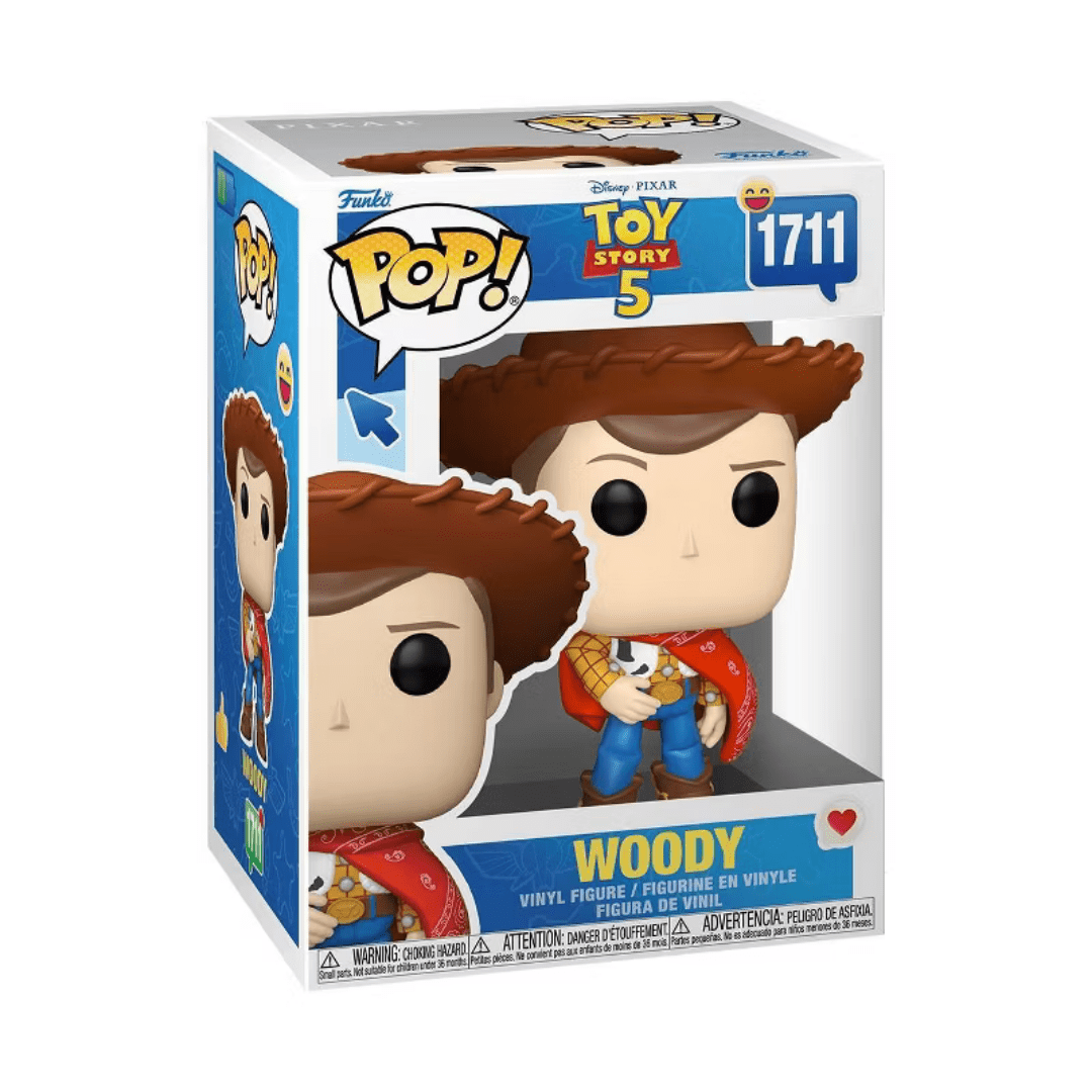 Funko Pop! Disney: Toy Story 5 - Woody Collectable Vinyl Figure — image 4