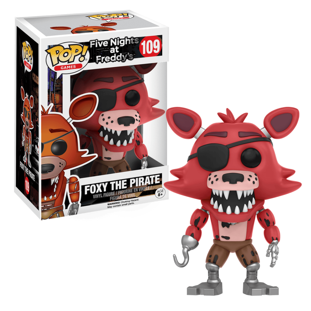 Funko Pop! Games: Five Night at Freddy's - Foxy The Pirate #109 — image 1