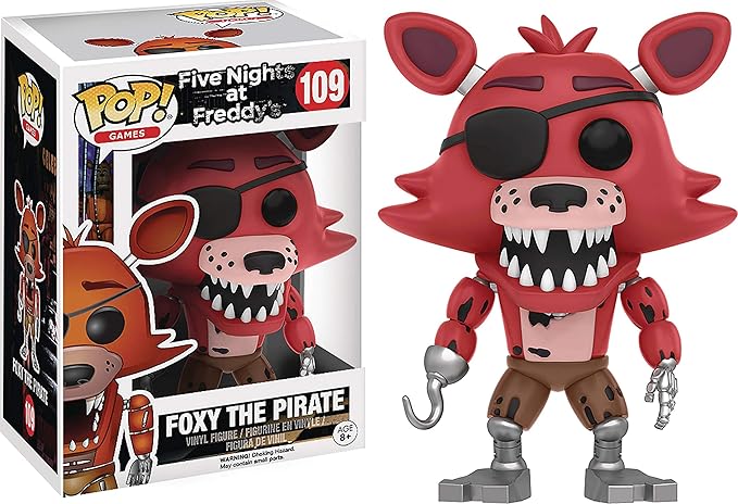 Funko Pop! Games Five Night at Freddy's Foxy The Pirate FU11032 - Colorland Toys