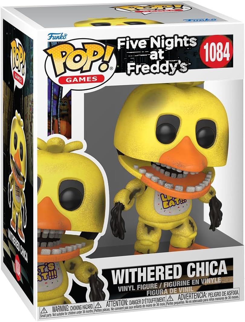 Funko Pop Games Five Nights at Freddy's Withered Chica FU83865 - Colorland Toys