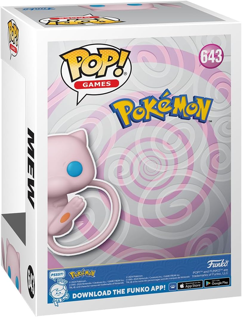 Funko Pop! Games Pokemon Mew FU74221 - Colorland Toys