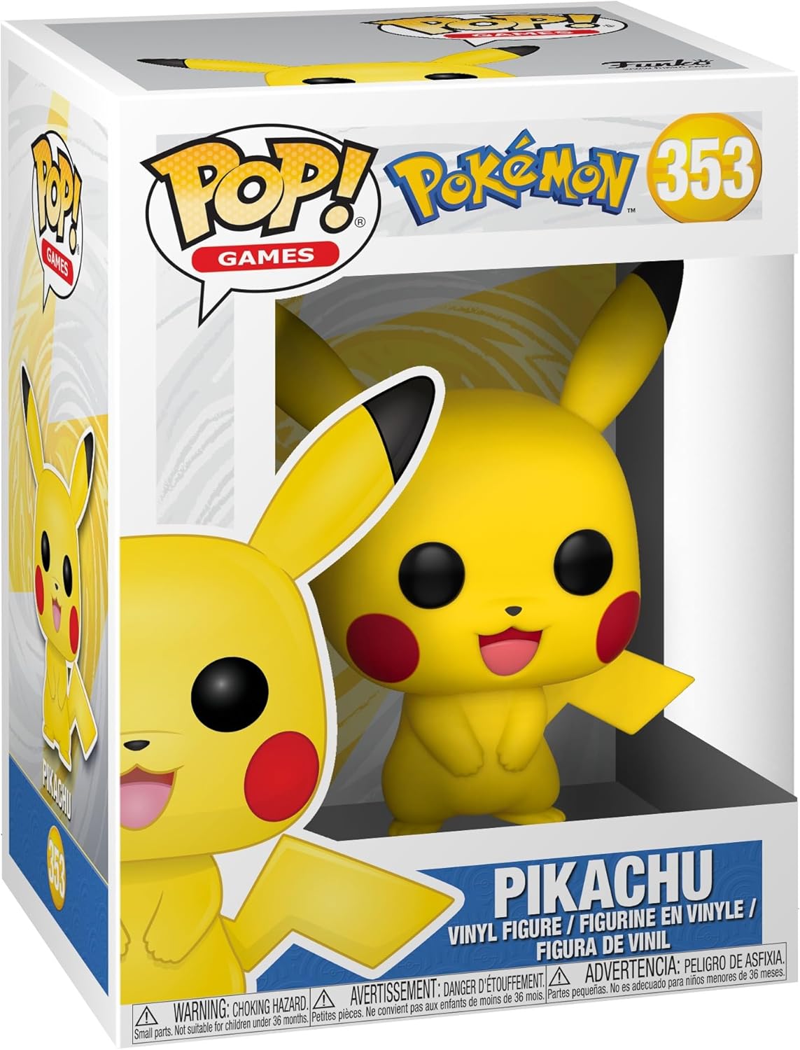 Funko Pop! Games Pokemon S1 Pikachu FU31528 — image 1