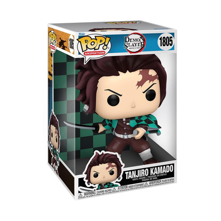 Funko Pop! Jumbo Demon Slayer Tanjiro — Oversized Collectible Vinyl Figure