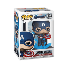 Funko Pop! Marvel Avengers Endgame – Captain America with Broken Shield (Model 45137) - Colorland Toys