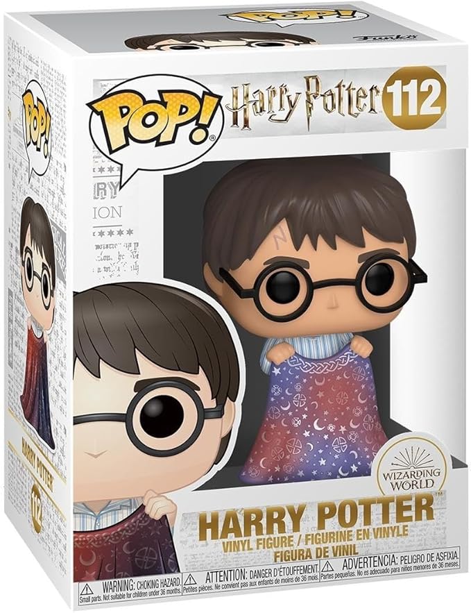 Funko Pop! Movies Harry Potter With Invisibility Cloak FU48063 - Colorland Toys