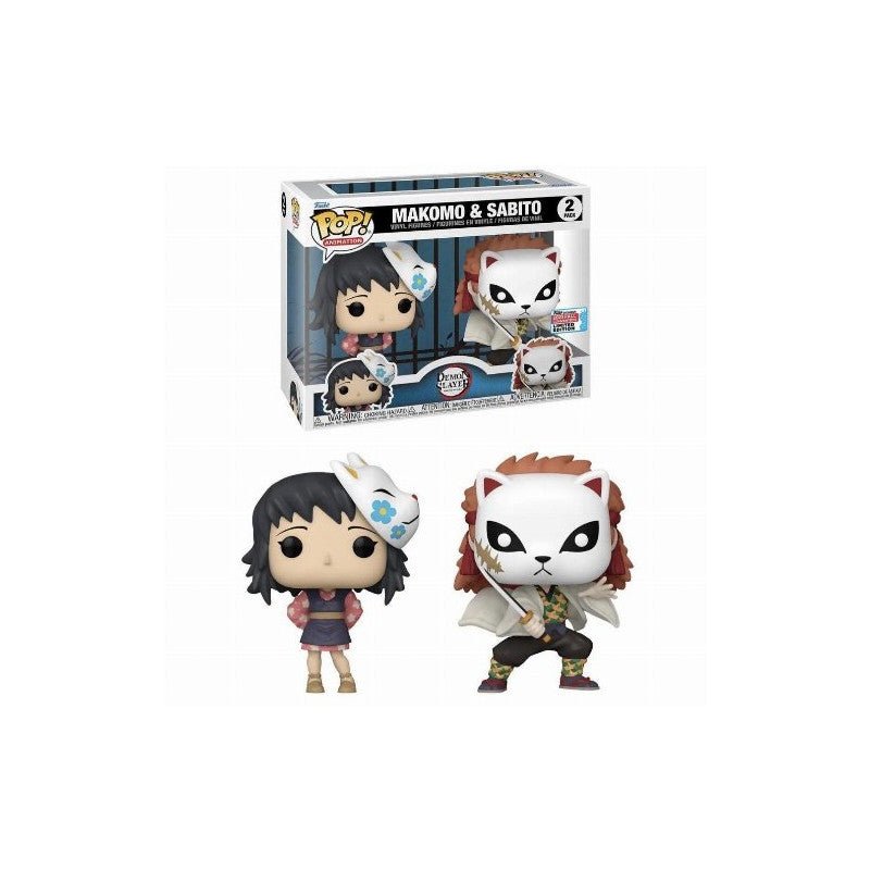 Funko Pop Pack 2 Makomo & Sabito - Demon Slayer - NYCC 2023