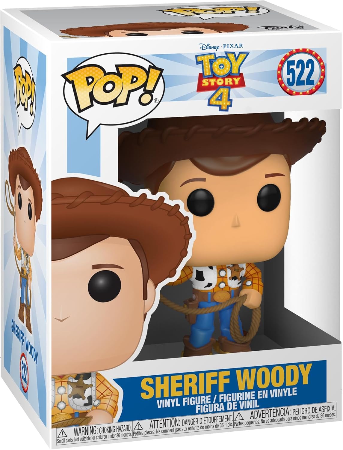 Funko POP! Vinyl Toy Story 4 Woody Collectible Figure — image 1