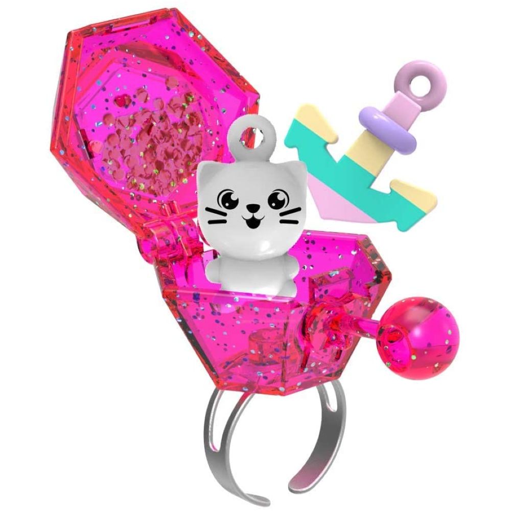 Funlockets Mysterious Ring with Charms and Glitter Random Model S18250AE - Colorland Toys