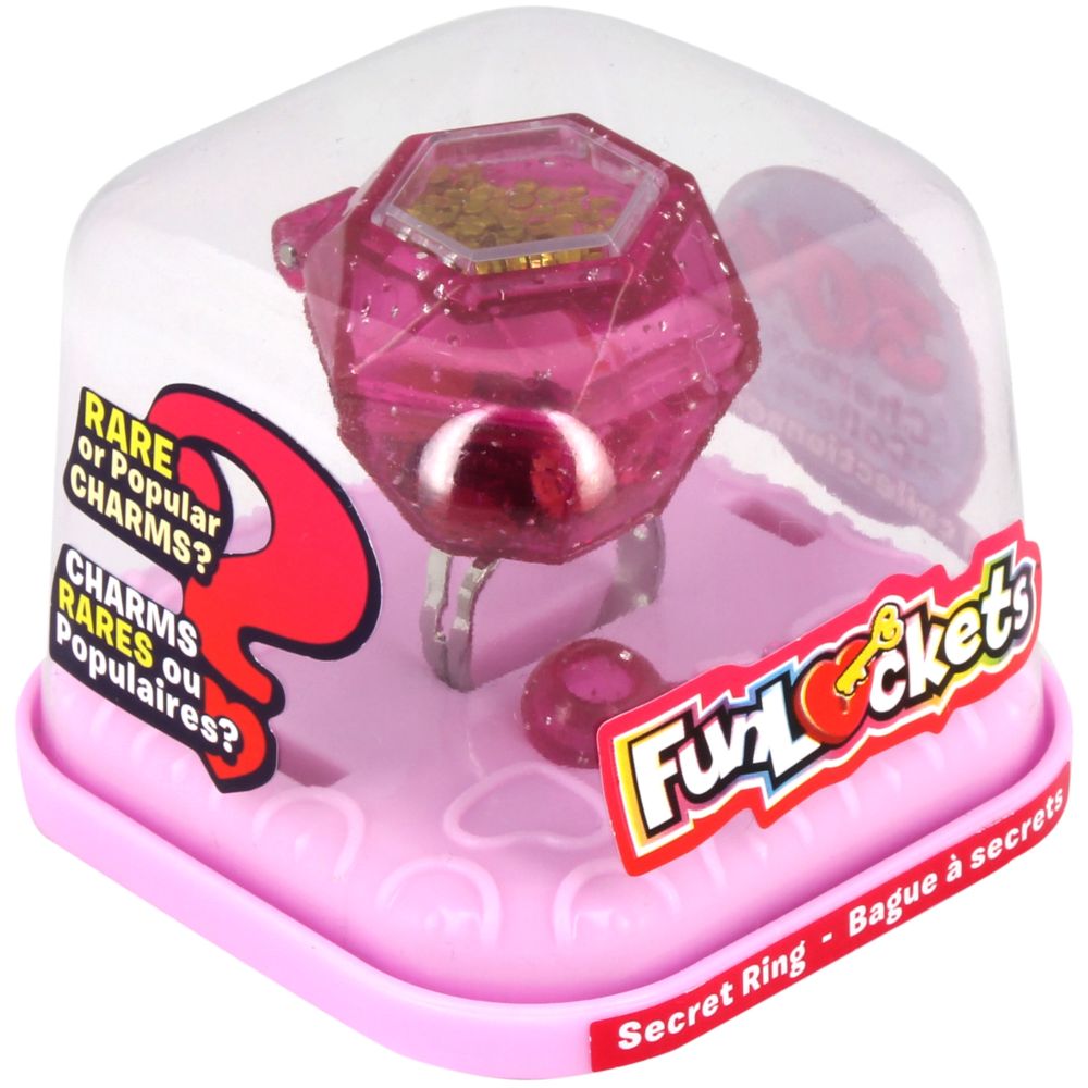 Funlockets Mysterious Ring with Charms and Glitter Random Model S18250AE - Colorland Toys