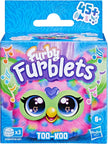 Furby Furblets Too-Koo Mini Friend Electronic Plush Toy, Multicolor
