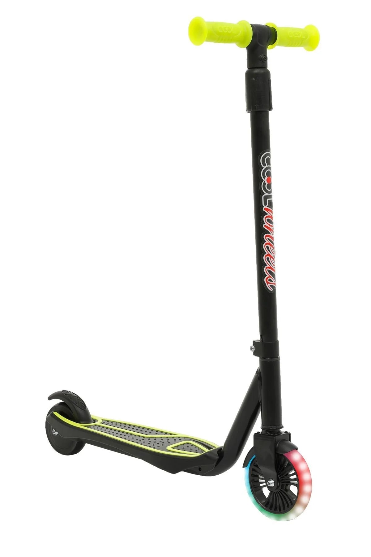 Furkan Toys Cool Wheels 2 Wheel Light Scooter Neon Yellow FR58956 — image 1