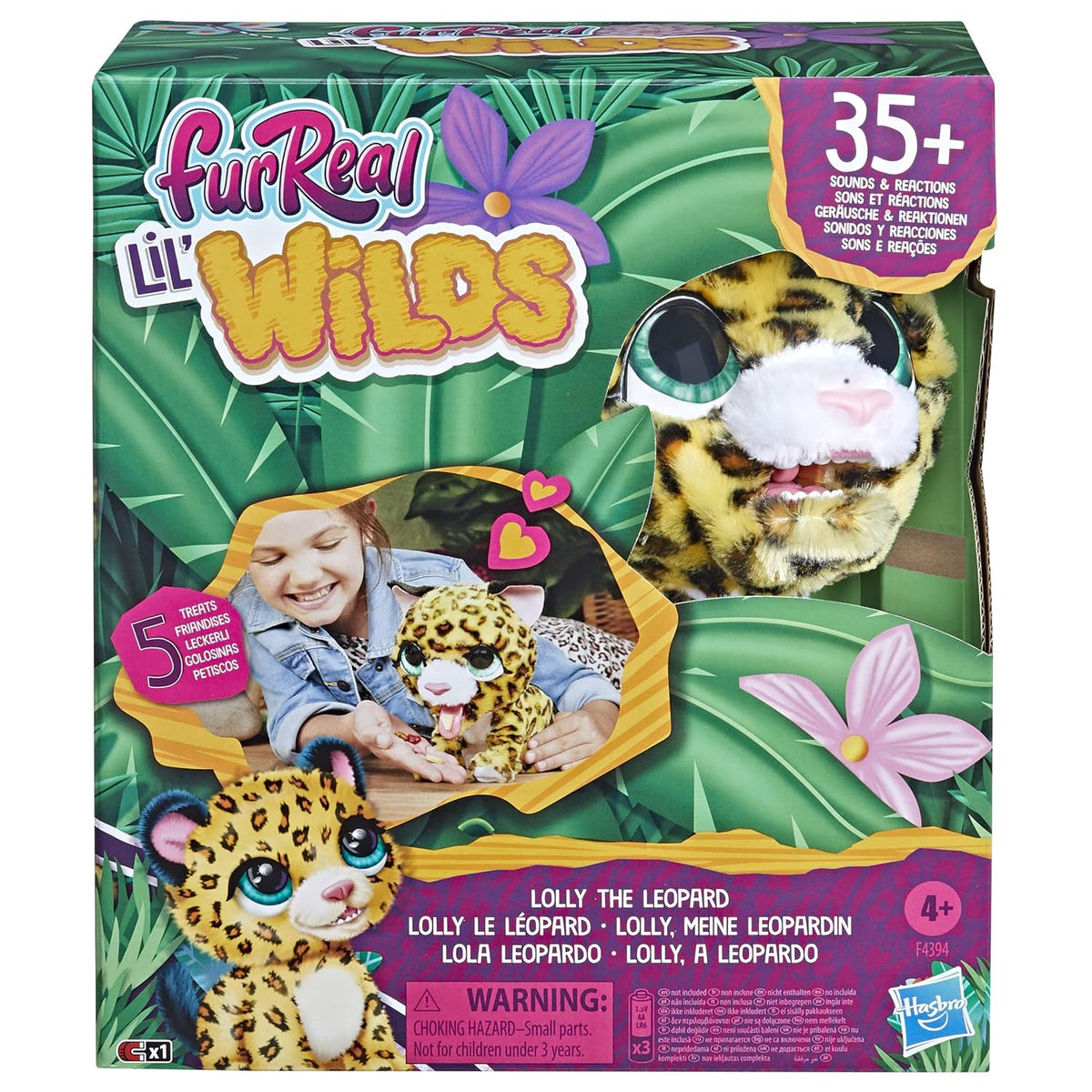 FurReal Lil Wilds Lolly the Leopard Plush Pet F4394 — image 1