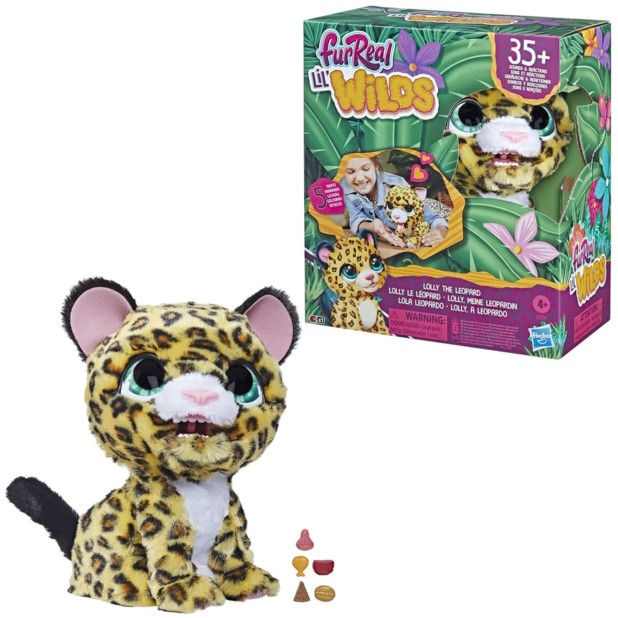 FurReal Lil Wilds Lolly the Leopard Plush Pet F4394 — image 3