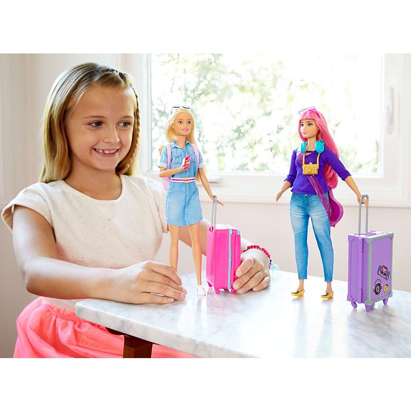 Barbie Travel Doll & Accessories FWV25 - Colorland Toys
