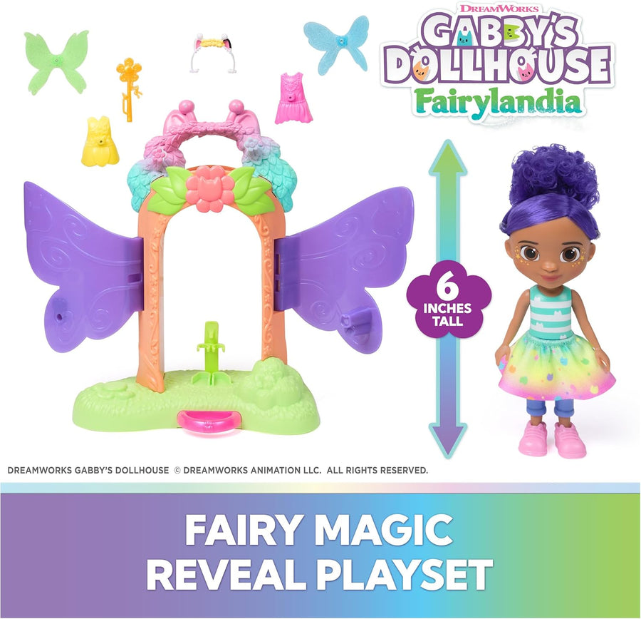 Gabby Dollhouse Fairylandia Magic Reveal Playset with Gabby Doll — image 2