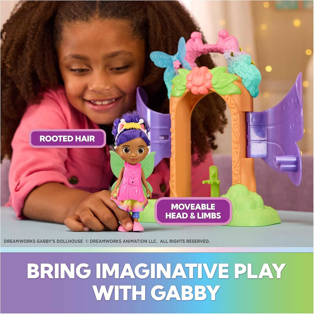 Gabby Dollhouse Fairylandia Magic Reveal Playset with Gabby Doll — image 5