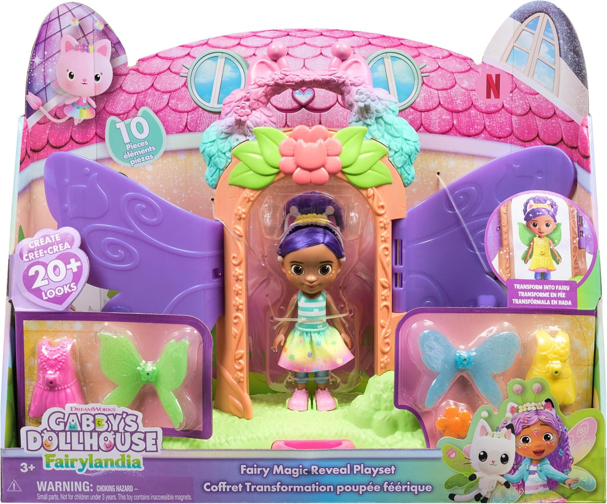 Gabby Dollhouse Fairylandia Magic Reveal Playset with Gabby Doll — image 1