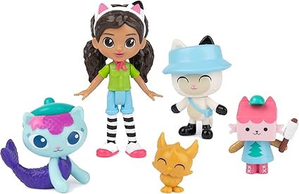 Gabby's Doll House Figure Pack - Friends Camping 6067225 - Colorland Toys
