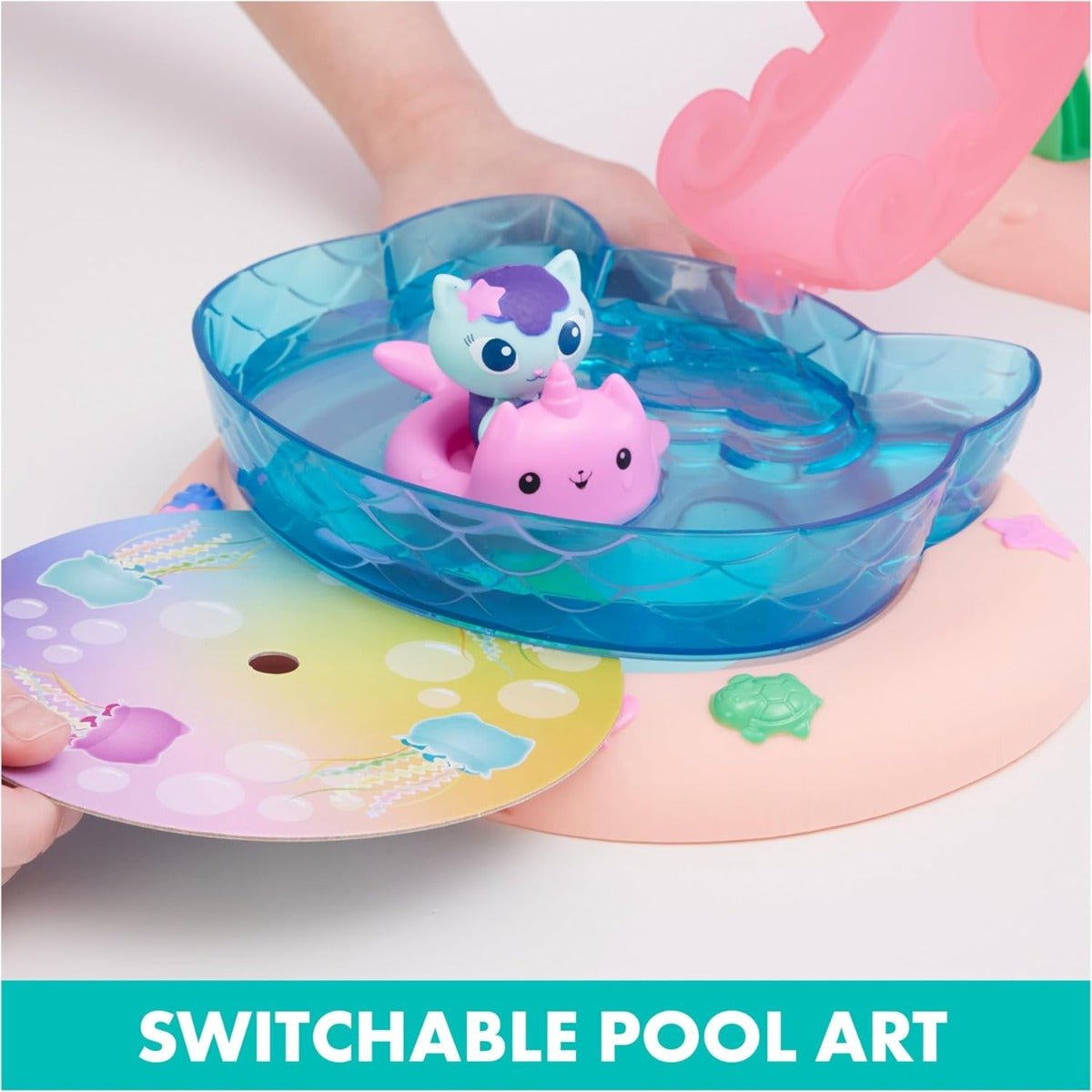 Gabby's Doll House Girls Purrific Pool Playset 6065498 - Colorland Toys