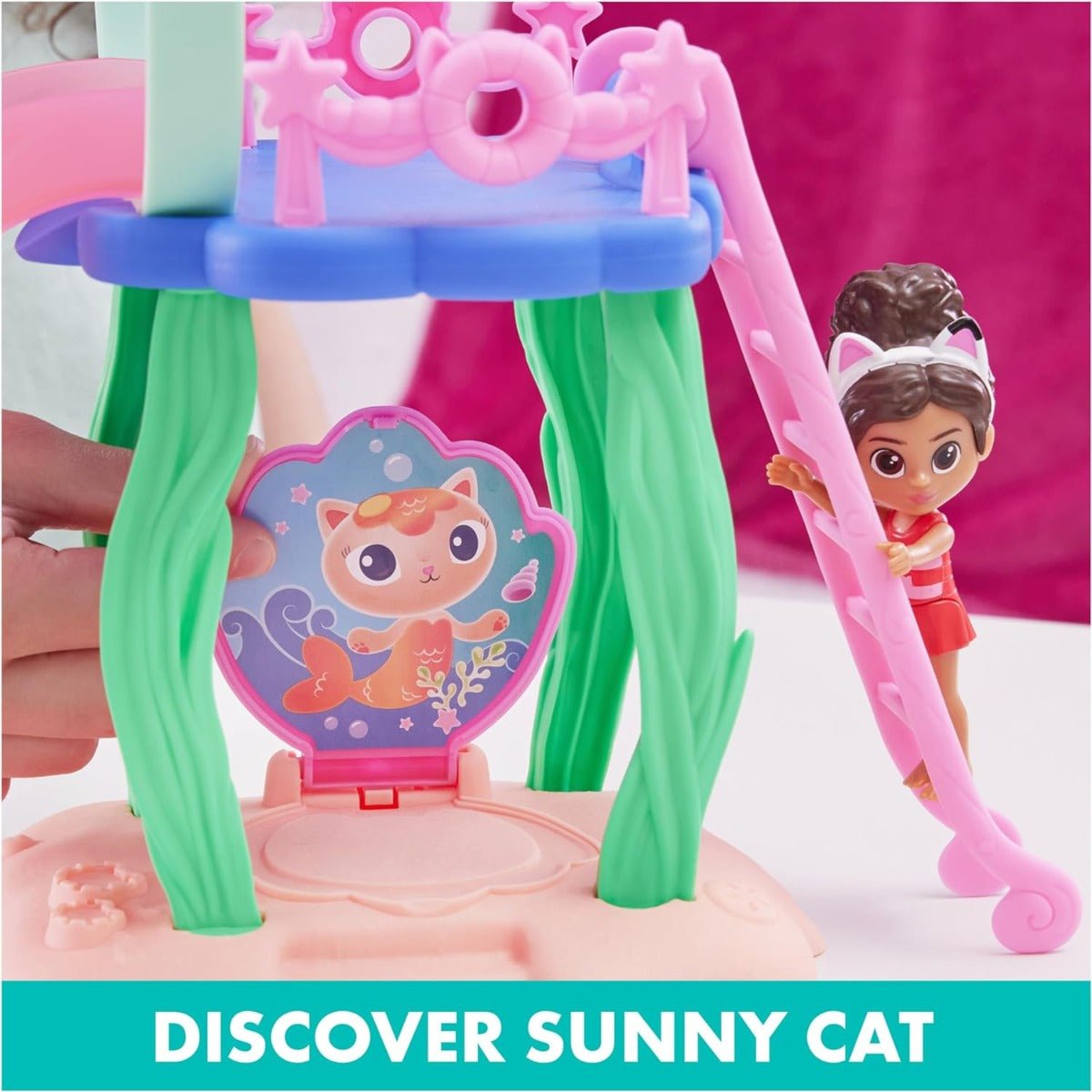 Gabby's Doll House Girls Purrific Pool Playset 6065498 - Colorland Toys
