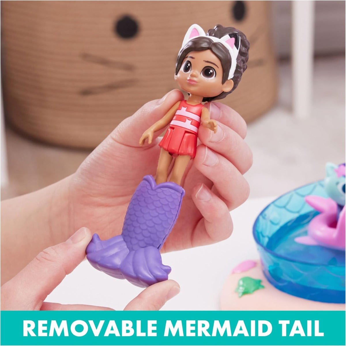 Gabby's Doll House Girls Purrific Pool Playset 6065498 - Colorland Toys