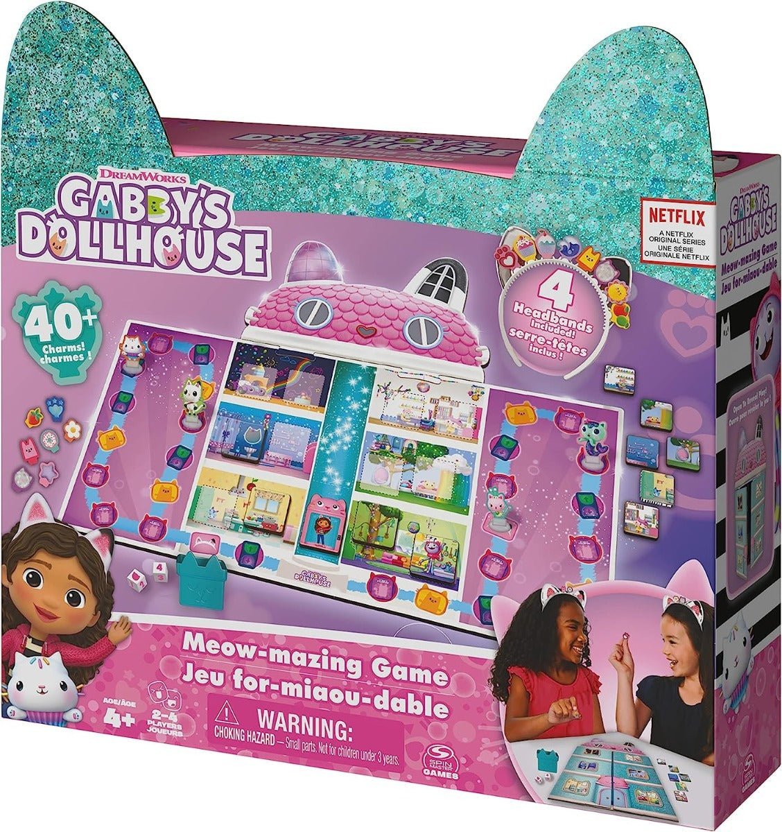 Gabby's Doll House Meow - Mazing Dollhouse Game 6065769 - Colorland Toys
