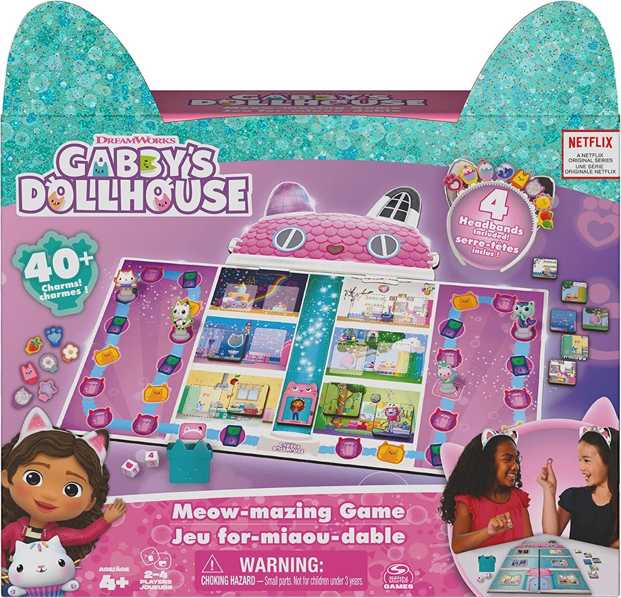 Gabby's Doll House Meow - Mazing Dollhouse Game 6065769 - Colorland Toys