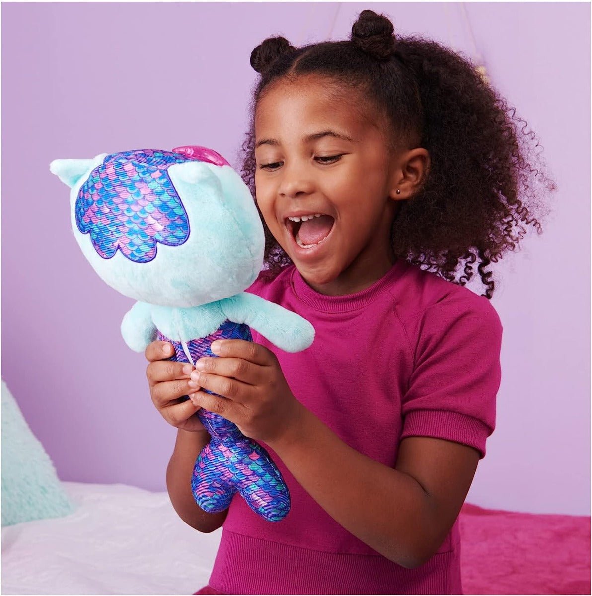 Gabby's Doll House Talking Mercat Feature Plush 13inch 6064359 - Colorland Toys