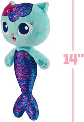 Gabby's Doll House Talking Mercat Feature Plush 13inch 6064359 - Colorland Toys