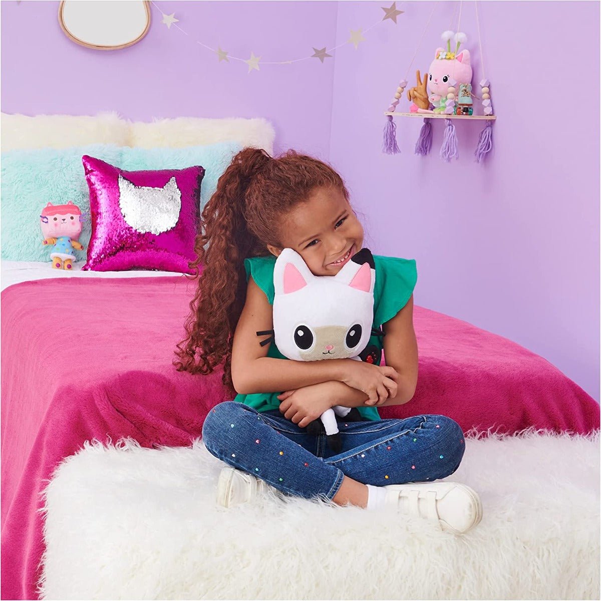 Gabby's Doll House Talking Pandy Plush 33cm 6061679 - Colorland Toys