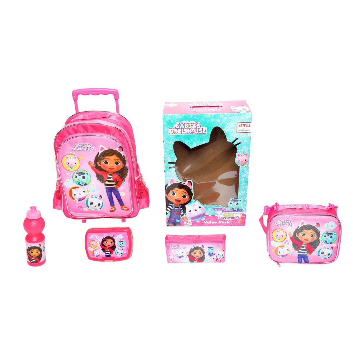 Gabby's Dollhouse 5 In 1 Trolley Bag 16-Inch FKVPT16-406 — image 3