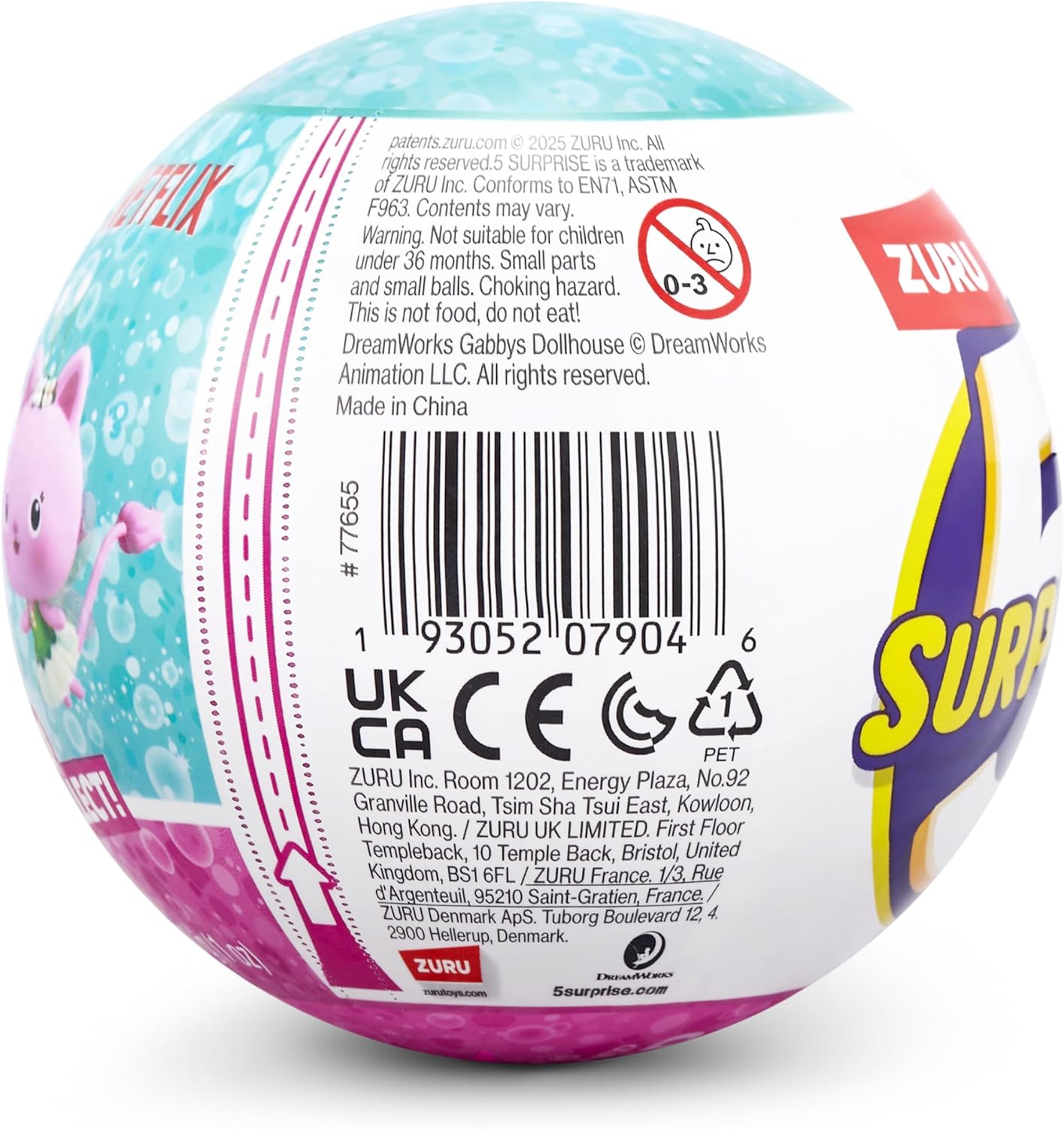 Gabby’s Dollhouse 5 Surprise Mini Figures – ZURU Collectibles - Colorland Toys