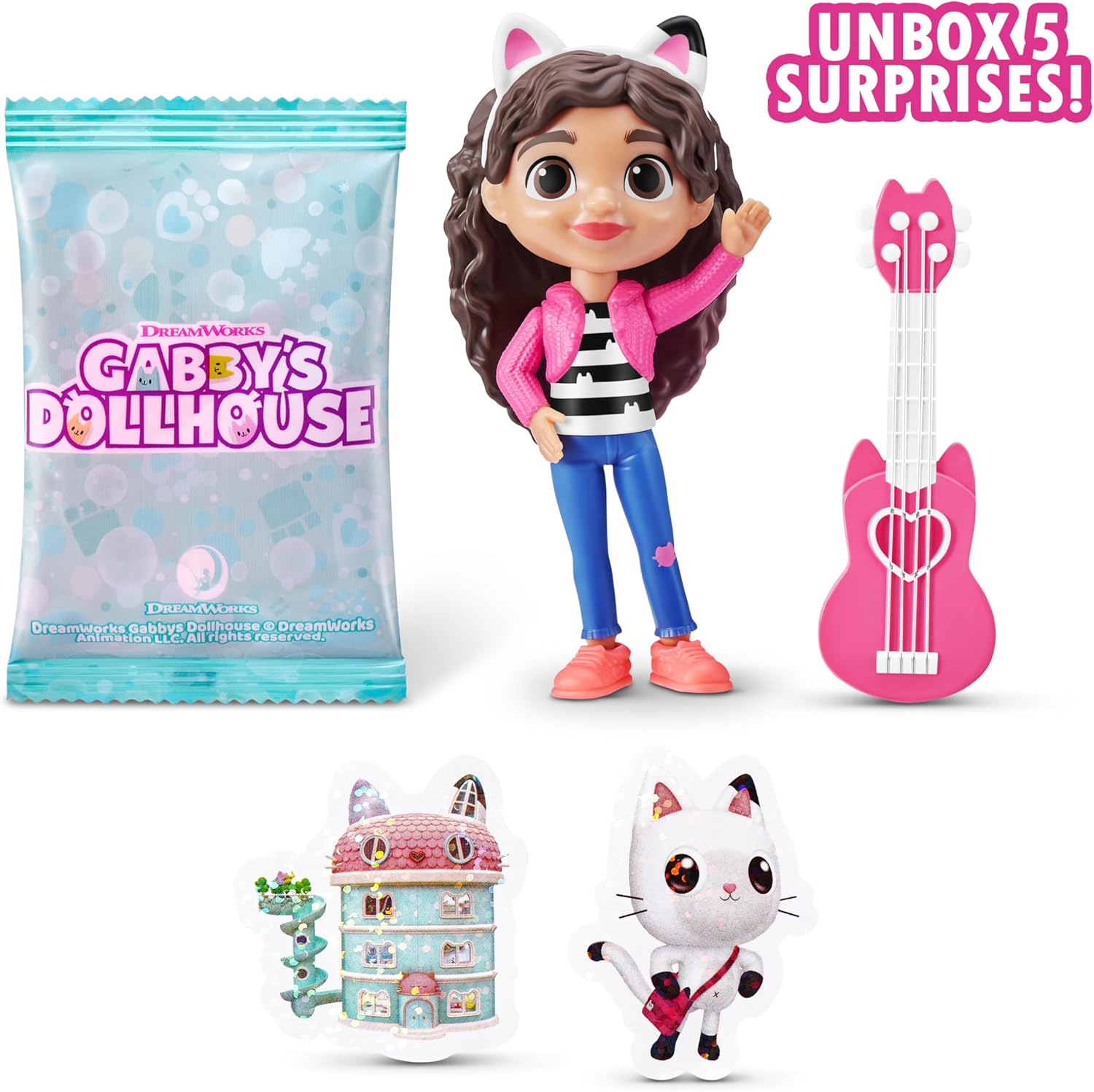 Gabby’s Dollhouse 5 Surprise Mini Figures – ZURU Collectibles - Colorland Toys