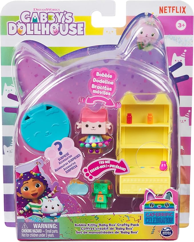 Gabby's Dollhouse Bobble Kitty Asstd. 6068602 — image 1