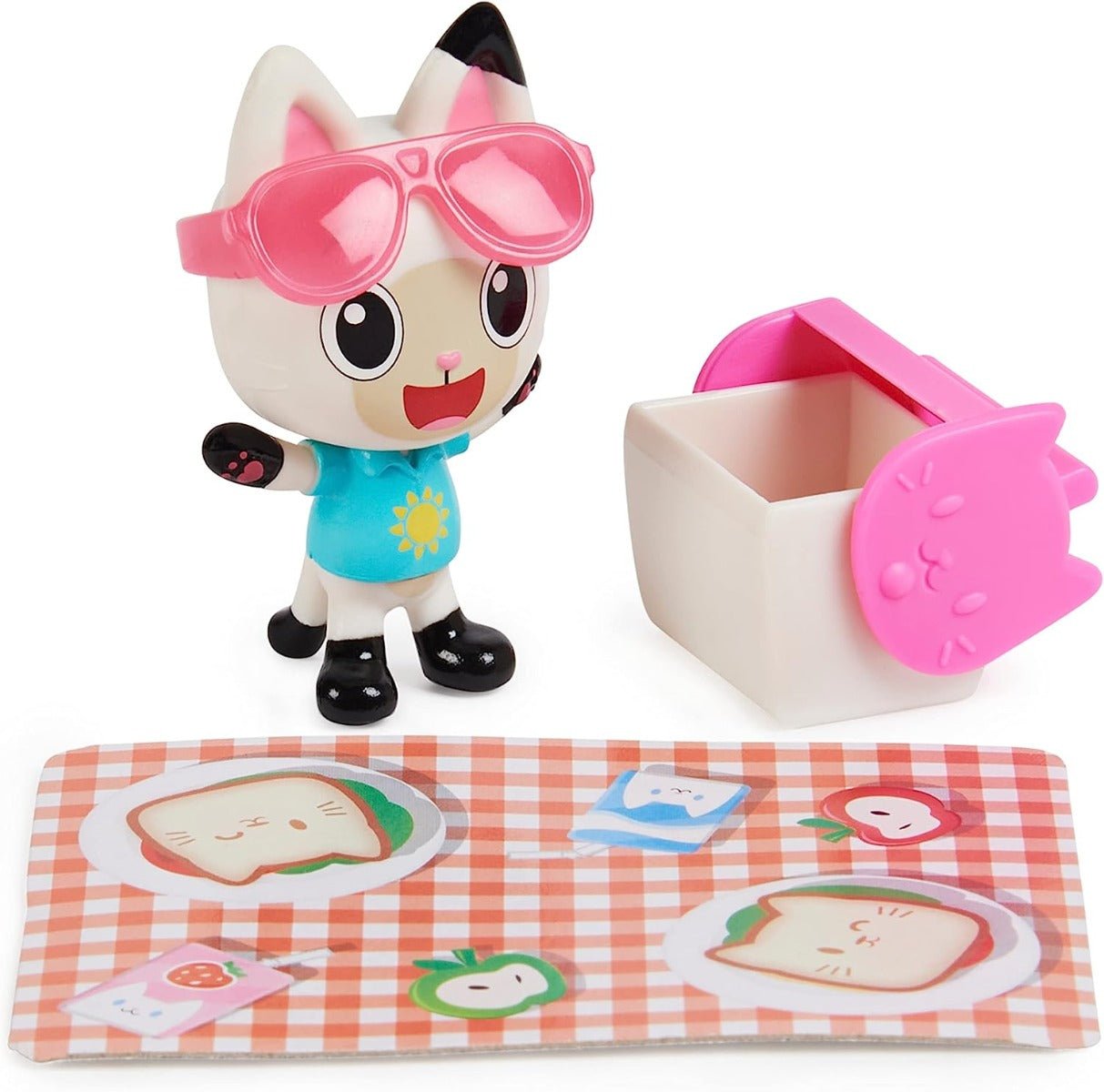 Gabby's Dollhouse Carlita & Pandy Paws Picnic Vehicle 6062145 - Colorland Toys