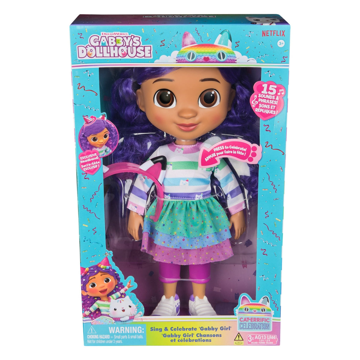 Gabby's Dollhouse Feature Doll ENG/FR - Colorland Toys
