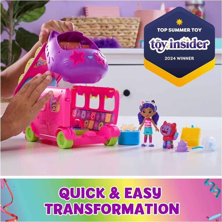 Gabby's Dollhouse Purrfect Party Bus Playset — image 3