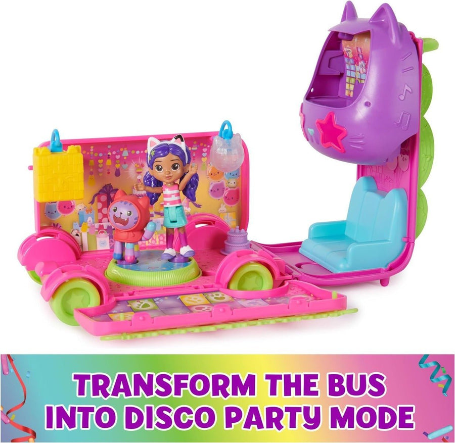 Gabby's Dollhouse Purrfect Party Bus Playset — image 4